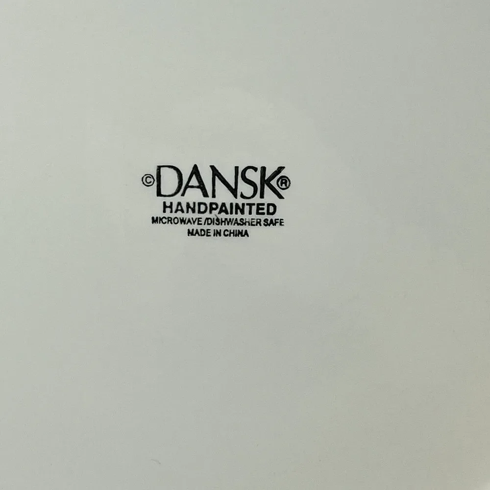 Dansk Caribe Aruba Orange Round Dinner Plate‎ 10.5